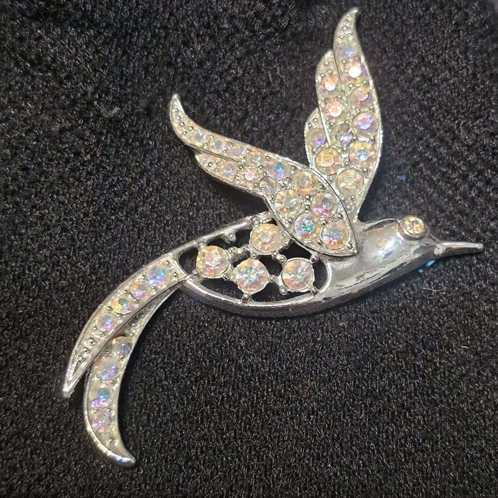 1960's SARAH COVENTRY BIRD OF PARADISE BROOCH PIN